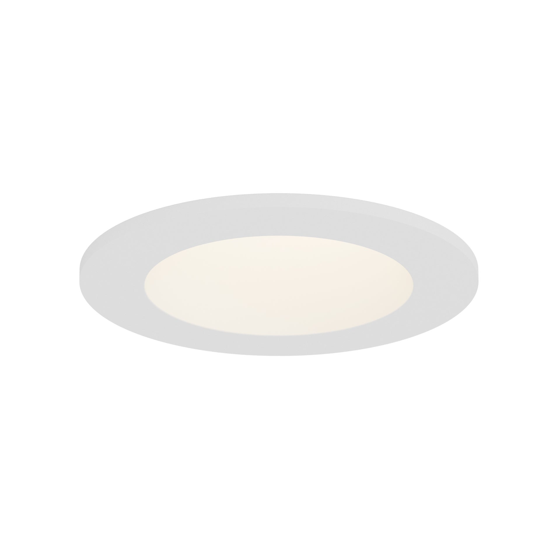 CSL Lighting DLT3RIC-27-RFSTWT Forme 3" Standard Round Downlight Trim - CCT: 2700K - Finish: White