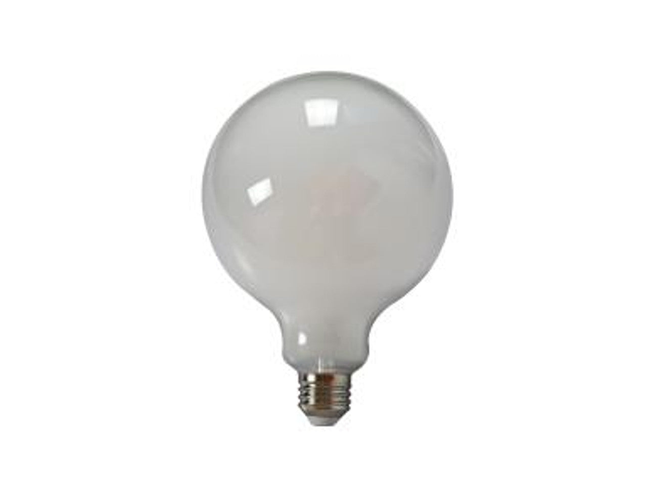 MaxLite EFF8.5G40D927/JA81 Enclosed Frosted G40 Dim Filament, Ja8 Gen 1, 90Cri, Wattage 8.5W, Color Temperature 2700K
