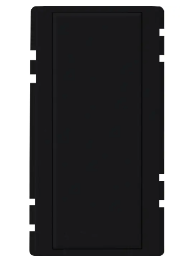 Lutron RK-AS-BL Color Change Kit for RA 2 Remote Switch, Black Finish