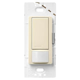 Lutron MS-VPS2-AL Maestro PIR Vacancy Sensor Switch, Single Pole 2A Light, Almond Finish