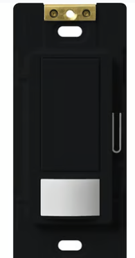 Lutron MS-VPS6M2-DV-MN Maestro Switch with Vacancy Sensor Dual Voltage 120V-277V / 6A Multi Location, Midnight Finish