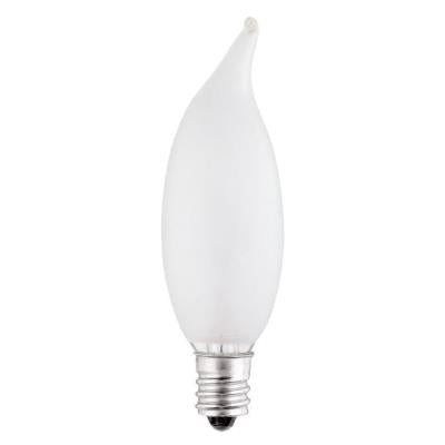 Westinghouse Lighting 0377700 15 Watt CA8 Frost Flame Tip Incandescent Light Bulb