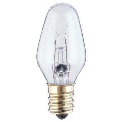 Westinghouse Lighting 0379400 4 Watt C7 Clear E12 Incandescent Light Bulb