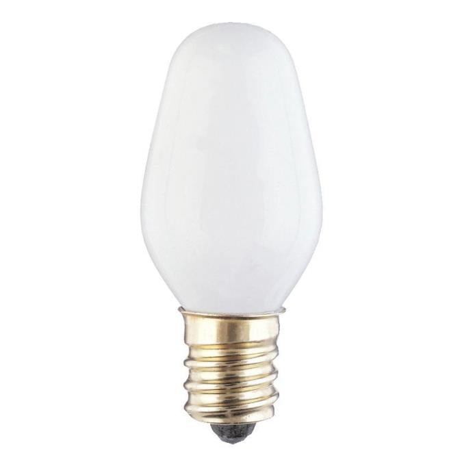 Westinghouse Lighting 0479500 4 watt C7 white incandescent light bulb