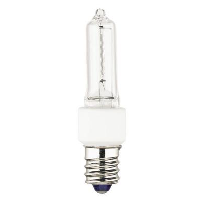 Westinghouse Lighting 0624500 T3 clear halogen light bulb with E12 candelabra base