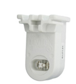 Leviton 13465 Fluorescent Lamp holder, Pedestal Base, High Output,660w w/ stationary End.
