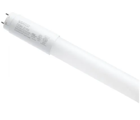 SATCO S11661 3-ft LED T8 Bulb, Direct Wire, G13, Wattage 12W, Voltage 120V-277V, Multi-Color Temperature, White