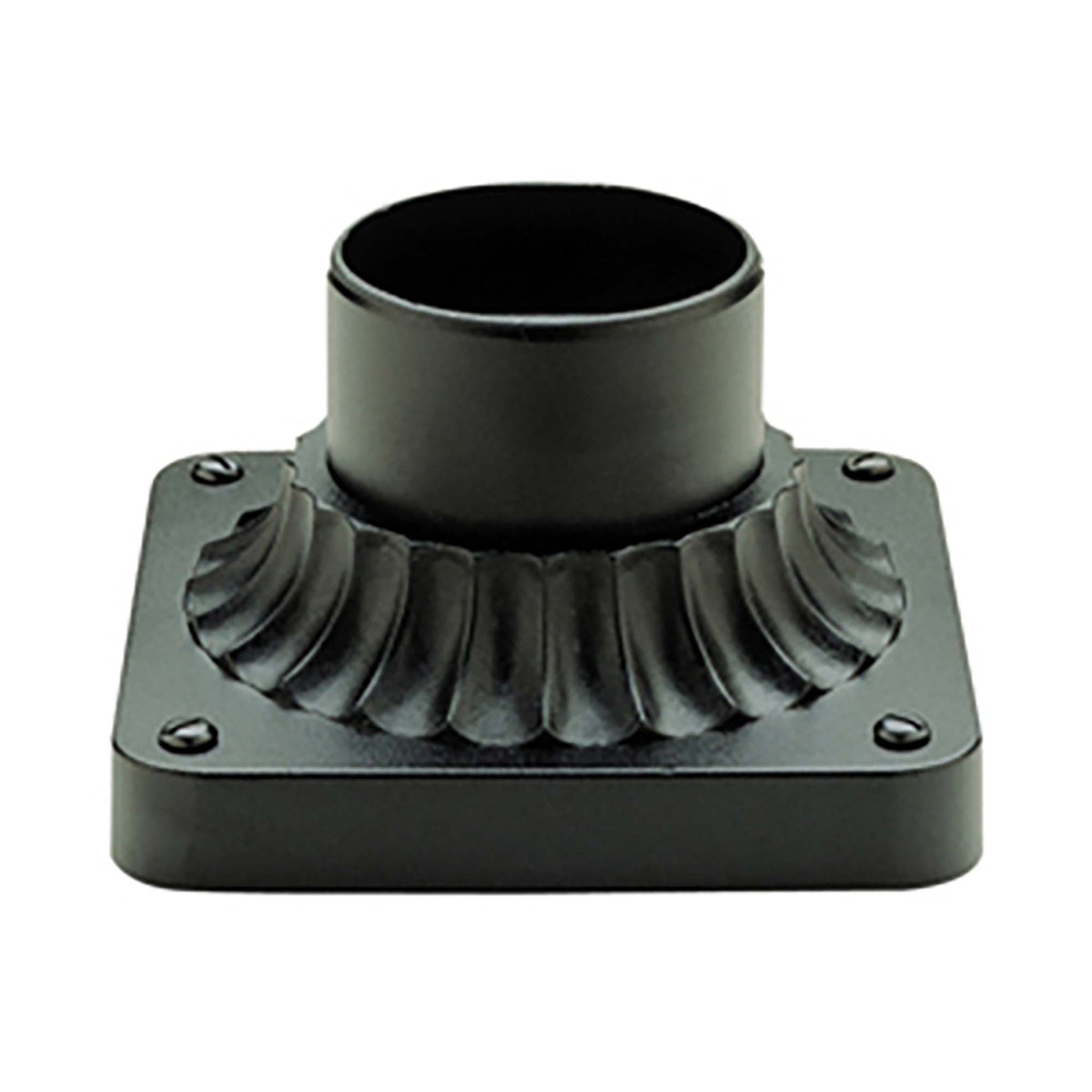 Trans Globe Lighting 100 BK black post mount base
