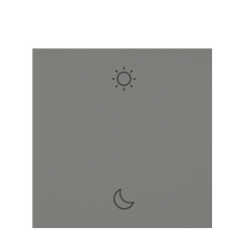 Legrand WNAL43M1 Adorne with Netatmo Wireless Smart Light Switch Wall Control with Sleep/Wake, Magnesium Finish