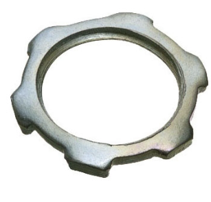 Arlington 412 6" Steel Locknut 10 Pack