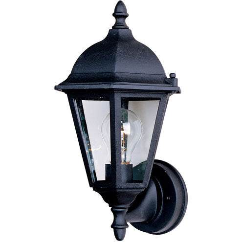 Maxim Lighting 1002BK Westlake 1 Light 15 inch Black Outdoor Wall Mount Light