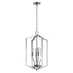 Provident 4 Light pendant in Satin Nickel product view