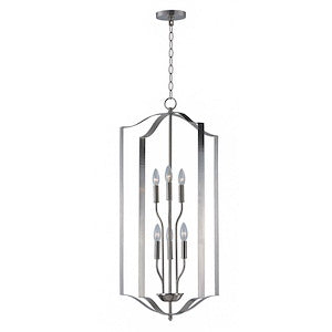 Maxim Lighting Provident 6 Light Satin Nickel Pendant Ceiling Light