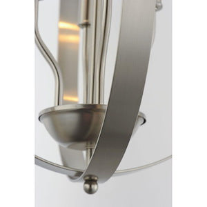 Maxim Lighting 10039SN Provident Satin Nickel chandelier detail