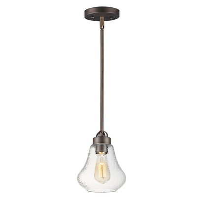 Maxim Lighting 10091HMOI Dianne 1 Light Bronze Pendant Ceiling Light