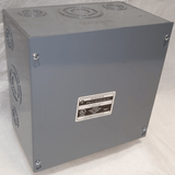 Wire Guard Systems 10106SCE Screw Cover Enclosure with Knockouts - NEMA 1 - 10x10x6