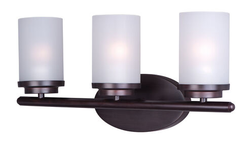 Maxim Lighting 10213FTOI Corona 3 Light 19 inch Oil Rubbed Bronze Bath Vanity Wall Light