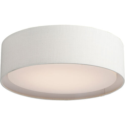 Maxim Lighting 10232OM Prime LED 20 inch Flush Mount Ceiling Light Oatmeal Linen