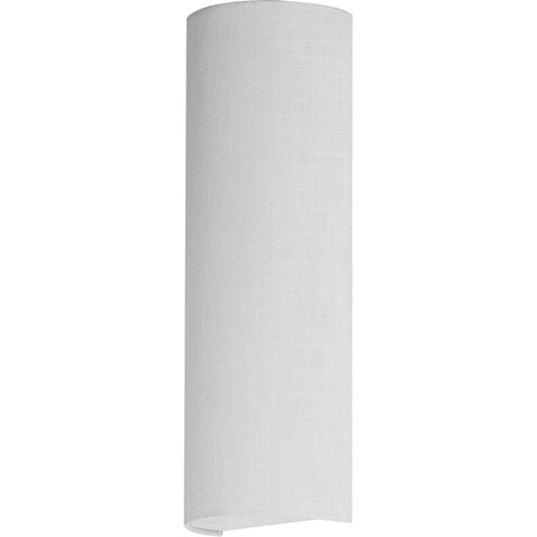 Maxim Lighting 10238WL Prime LED 18 inch Tall Wall Sconce Wall Light in White Linen