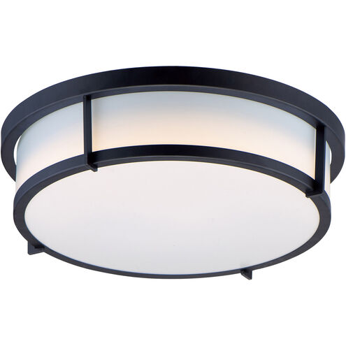 Maxim Lighting 10274WTBK Rogue LED 17 inch Black Flush Mount Ceiling Light