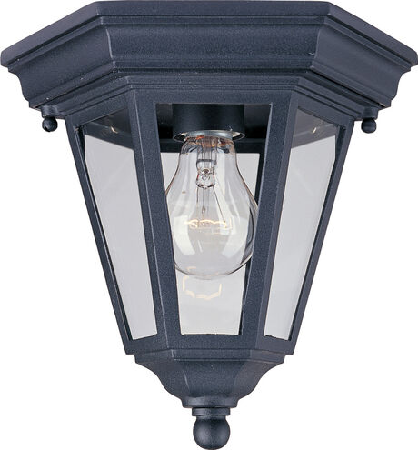 Maxim Lighting 1027BK Westlake 1 Light 8 inch Black Outdoor Ceiling Mount Light