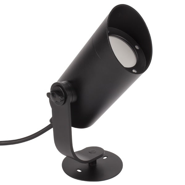 American Lighting SPKPL-LDS-RGBTW-1H-BK Spektrum+ 10W RGB + CCT Tunable LED Landscape Light, Single Fixture Head, 27K-6K - 300 Lumens, Voltage 24V