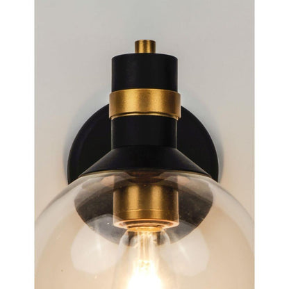 Maxim Lighting 10318CLBZGLD Cabin 1 Light Outdoor Wall Lantern - Close-Up Detail View