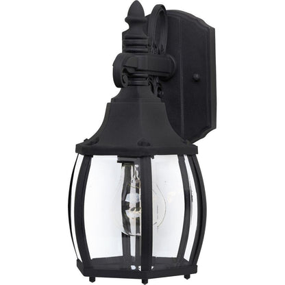 Maxim Lighting 1031BK Crown Hill 1 Light 11.75 Inch Black Outdoor Wall Lantern