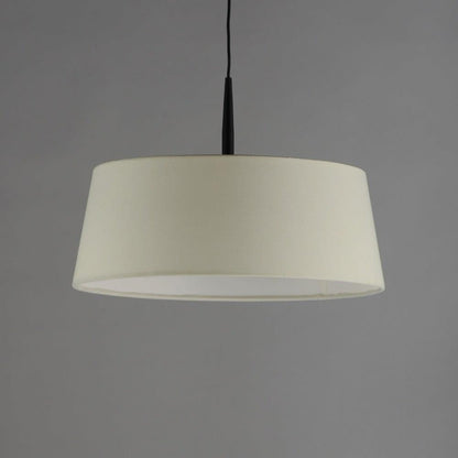 Maxim Lighting 10334WTBK Paramount Pendant - Drum Shade Side View