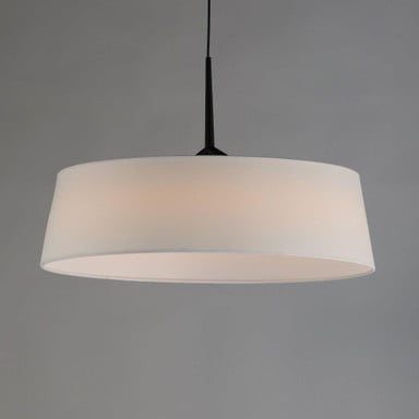 Maxim Lighting 10336WTBK Paramount 1 Light 21.25 inch Matte Black Pendant Ceiling Light - Alternate View