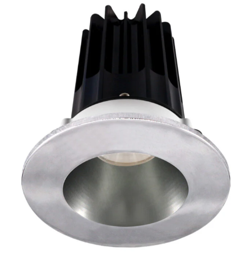 Lotus LED Lights LED-2-S8W2-3018K-2RRCH-2RTCH-24D 2 inch Recessed Downlight LED, Wattage 8W, Dim to Warm 3000-1800K, Lumens 600 lm, 24° Beam Angle, Chrome Reflector, Round Chrome Trim