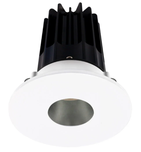 Lotus LED Lights LED-2-S8W2-3018K-2RRCH-2RPH-60D 2 inch Recessed Downlight LED, Wattage 8W, Dim to Warm 3000-1800K, Lumens 600 lm, 60° Beam Angle, Chrome Reflector, Round Pinhole Trim
