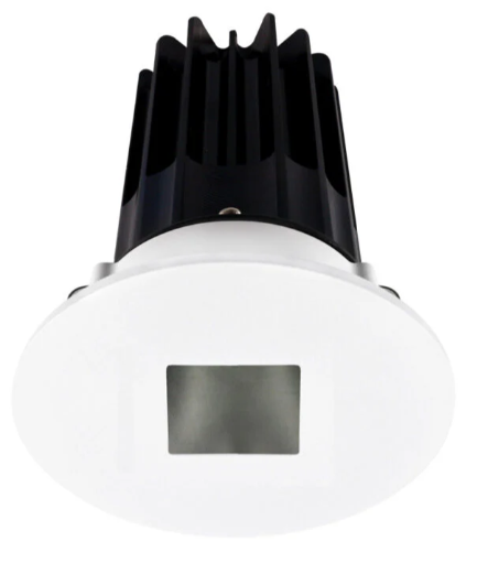 Lotus LED Lights LED-2-S8W2-3018K-2RRCH-2RSH-60D 2 inch Recessed Downlight LED, Wattage 8W, Dim to Warm 3000-1800K, Lumens 600 lm, 60° Beam Angle, Chrome Reflector, Round Trim Square Hole