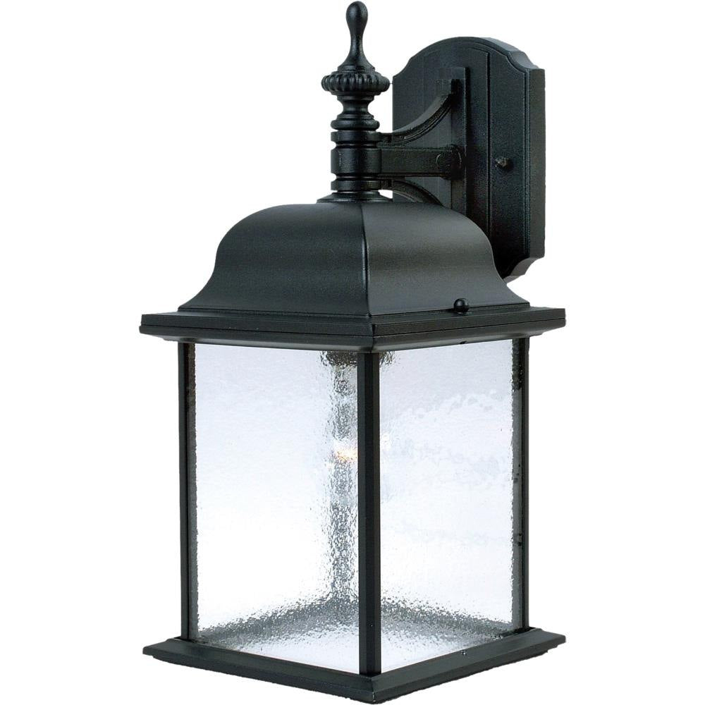Maxim Lighting 1056BK Senator 1 Light Black Outdoor Wall Lantern