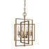 Trans Globe Lighting 10594 AG El Capitan 4 Light Antique Gold Pendant Ceiling Light