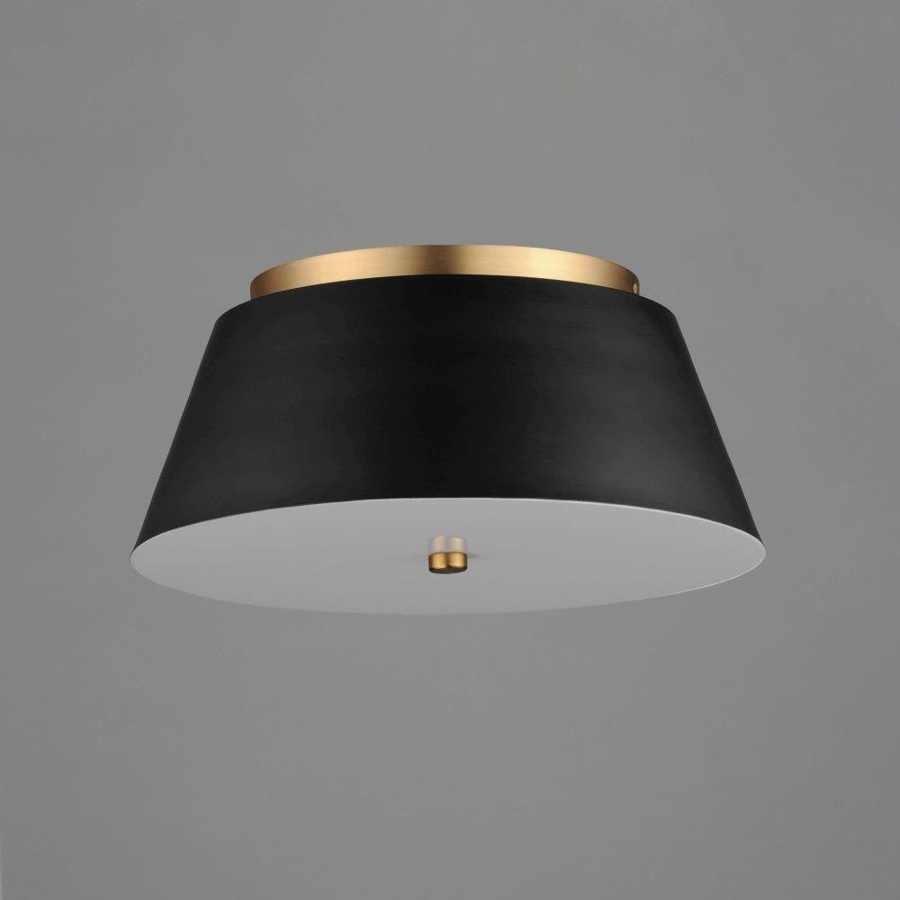 Maxim Lighting 10719WTBKNAB Miles Flush Mount Ceiling Light - Lifestyle View