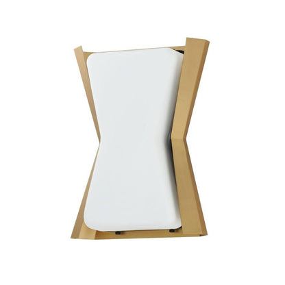 Maxim Lighting 10819SWBKAB Rizzo 2 Light 16 inch Black/Aged Brass Flush Mount Ceiling Light - Front View