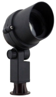 ORBIT 1091-BK 75W Landscape Lighting Directional Light Aluminum MAR16 Bullet, Black Finish