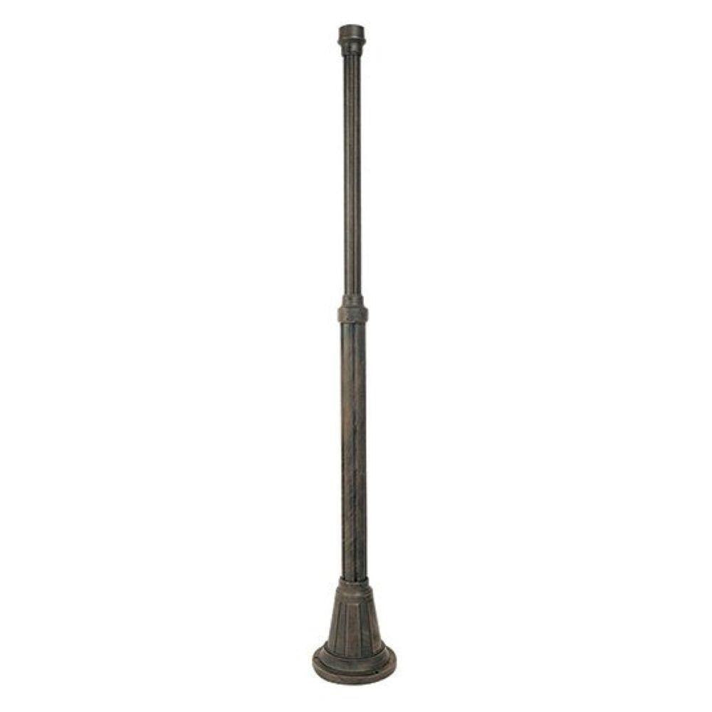 Maxim Lighting 1092BK/PHC11 Poles 84 inch Black Outdoor Anchor Pole with Photo Cell