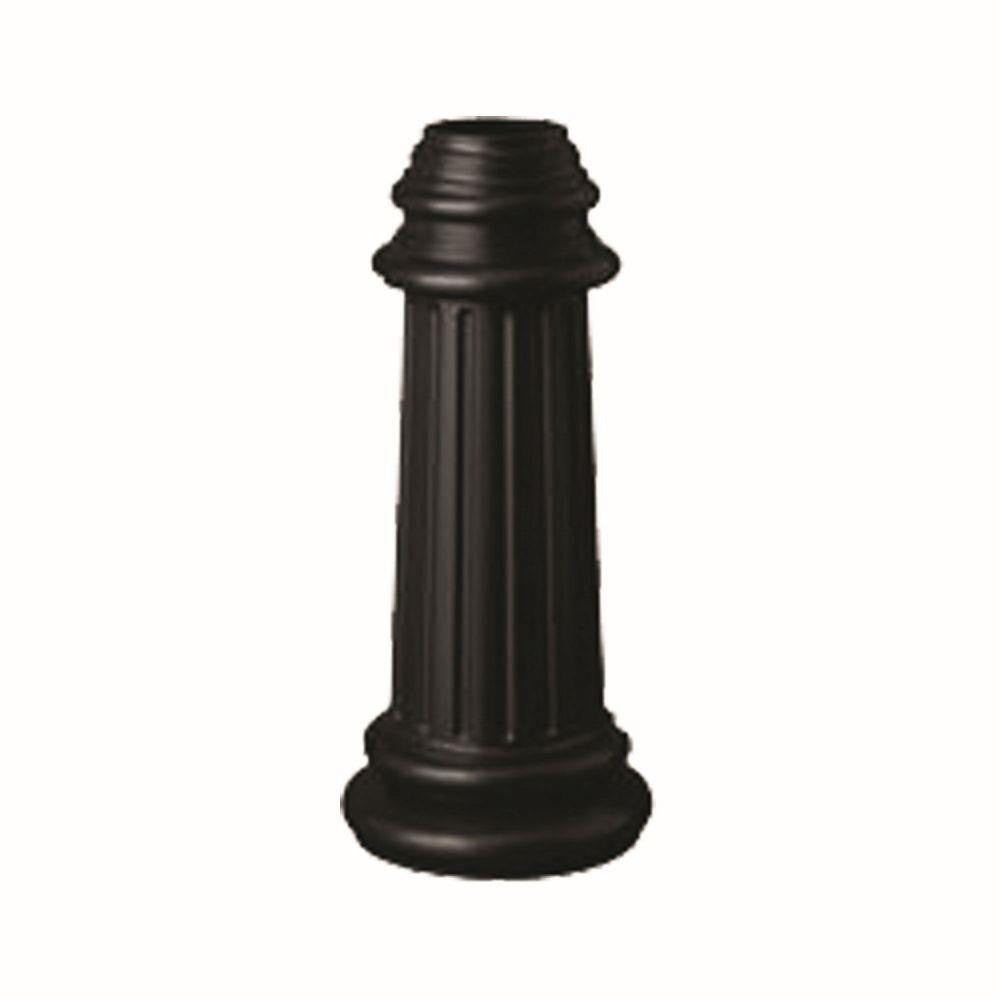 Maxim Lighting 1096BK Outdoor Essentials 200X 18.25 Inch Black Aluminum Post Wrap