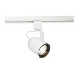 Eurofase Lighting 23406-018 GU10 Single Light Track Head, Voltage 120V, Wattage 50W, White Finish