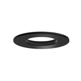 DALS Lighting DRR6-TRIM-BK Trim for DRR6 6" Downlights, Black Finish