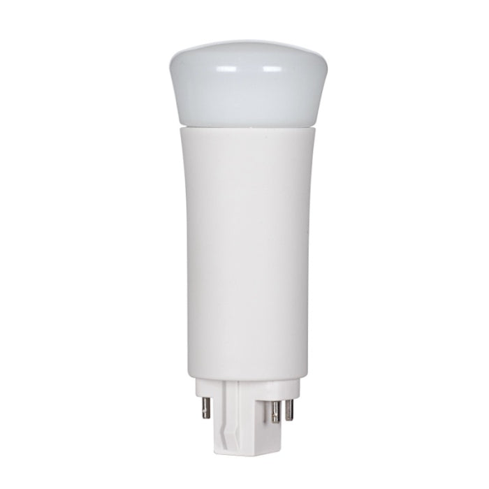 Satco S29858 LED PL 4-Pin, G24q Base, 120° Beam Angle, Ballast Dependent, Wattage 9W, Color Temperature 3000K, 1050 Lumens