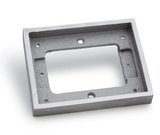 Lew Electric 1101-DBE-A One Gang Tile Flange For 1100 Series Floor Boxes, Aluminum
