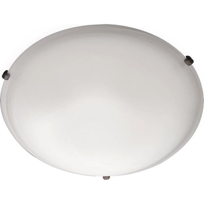 Maxim Lighting 11060MRSN Malaga 4 Light 20 Inch Oil Rubbed Bronze Flush Mount Ceiling Light