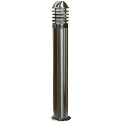 Dabmar Lighting D700-L12-40K-SS316 G24 LED Marine Grade Caged Bollard Light, Voltage 120V-277V, Wattage 12W Color Temperature 40K, 316 Stainless Steel Finish