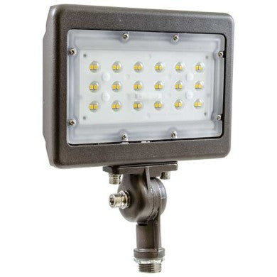 Dabmar Lighting DF5735-LB30-MULT-BZ Slim Led Flood Light, Bronze, Voltage 100V-277V, Wattage 30W, Multi-Color Temperature