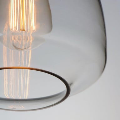 Maxim Lighting 11112CLBK Babylon Pendant Shade Detail View