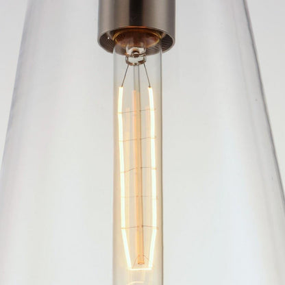 Maxim Lighting 11114CLBK Babylon Pendant - Filament Bulb Detail