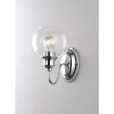 Maxim Lighting 1111CLPC Ballord Polished Chrome Wall Sconce Side View